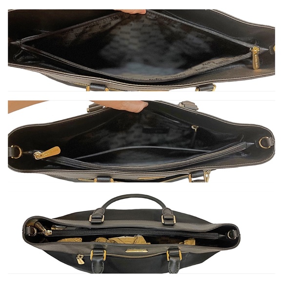 NWOT Michael Kors Black Colgate Large East/West Tote - Picture 7 of 15